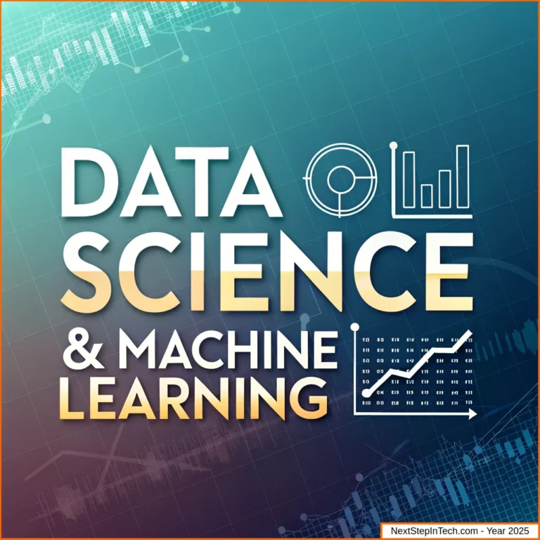 Data Science and Machine Learning.