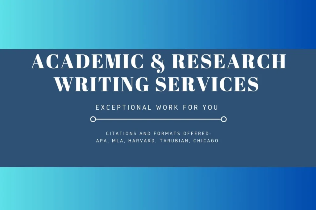 Academic Writing and Research Services.