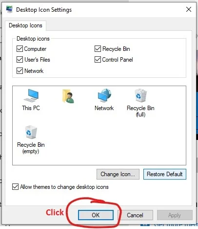Then, as shown on the screenshot below, go on to click the “OK” button to finish the process.